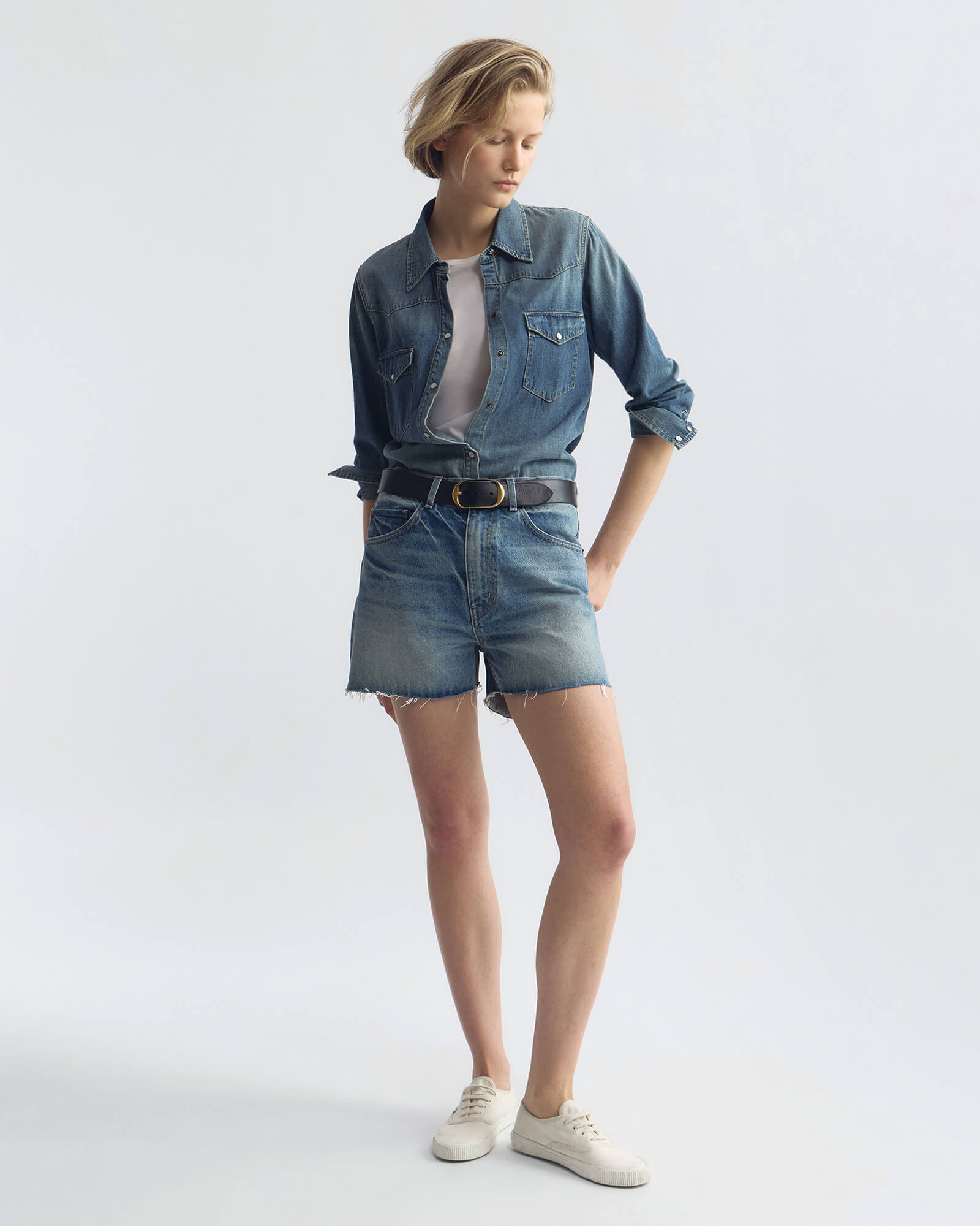 Designer Denim Jean Shorts for Women| Nili Lotan