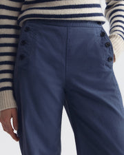 REED COTTON PANT IN FRENCH NAVY