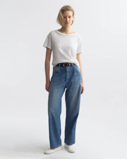 WHITNEY DENIM PANT IN DELANCEY WASH