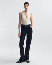 IVEY SILK HALTER IN POWDER