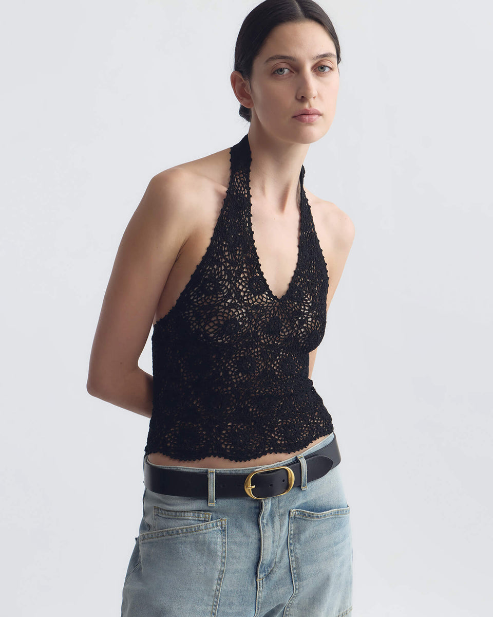 VENTURA SWEATER IN BLACK