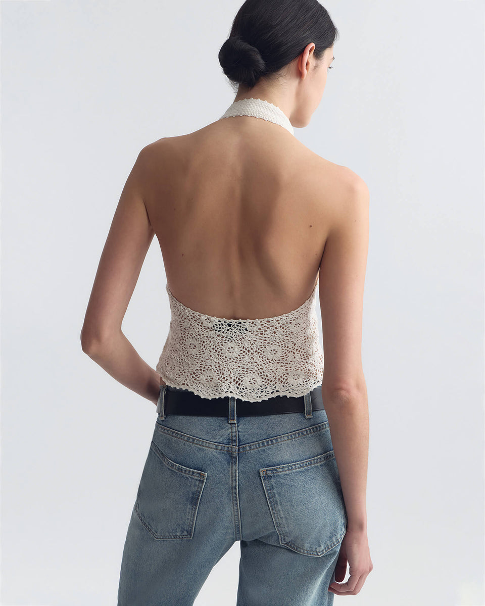 VENTURA SWEATER IN IVORY