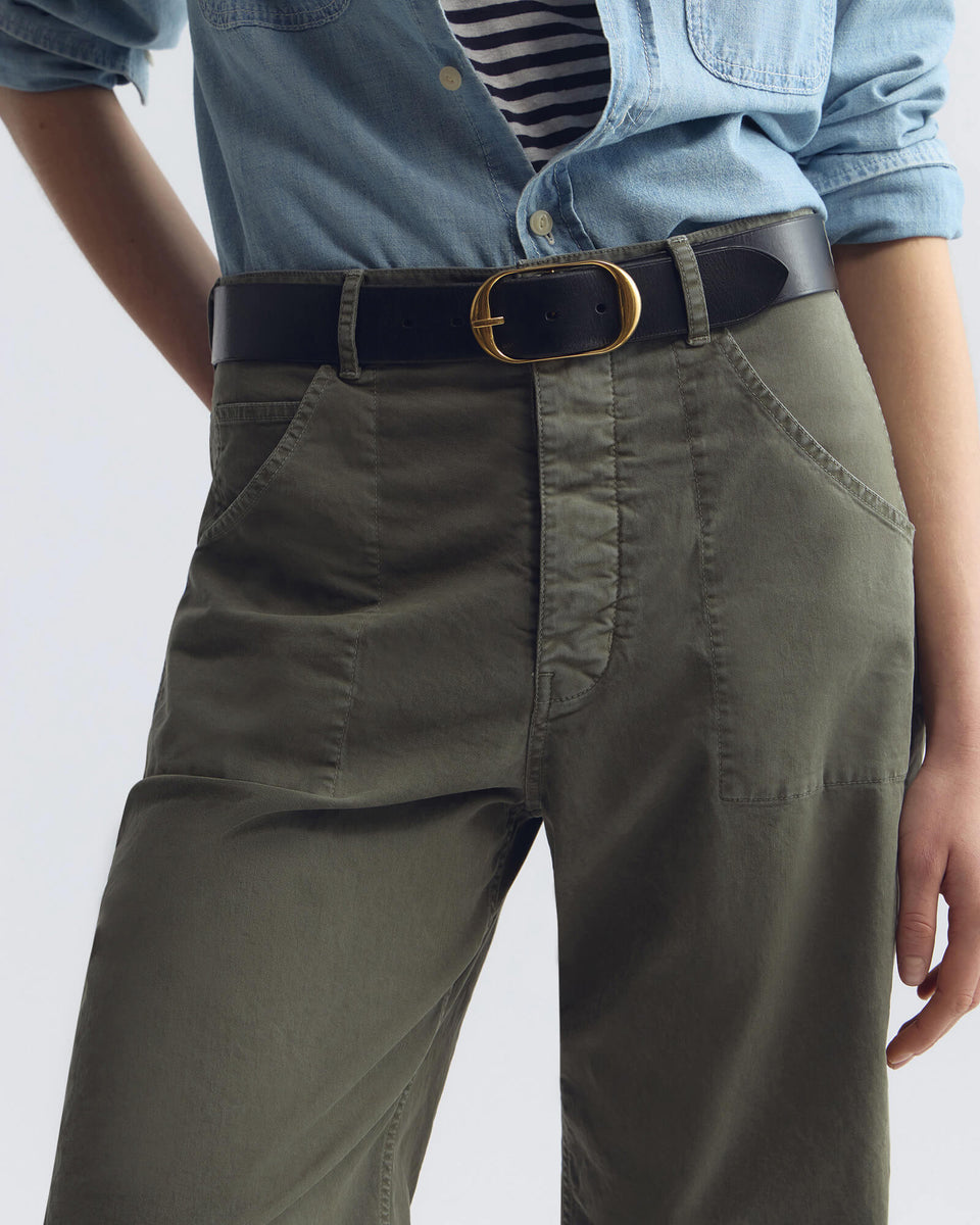 WHITNEY PANT IN VINTAGE WASHED - THYME
