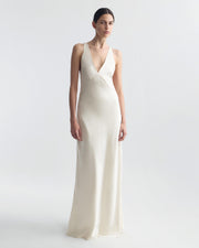 ALINE GOWN IN IVORY