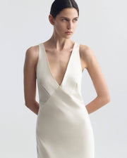 ALINE GOWN IN IVORY