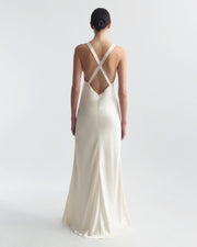 ALINE GOWN IN IVORY