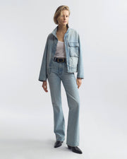 MARILOU DENIM JACKET IN ALICE WASH