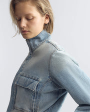 MARILOU DENIM JACKET IN ALICE WASH