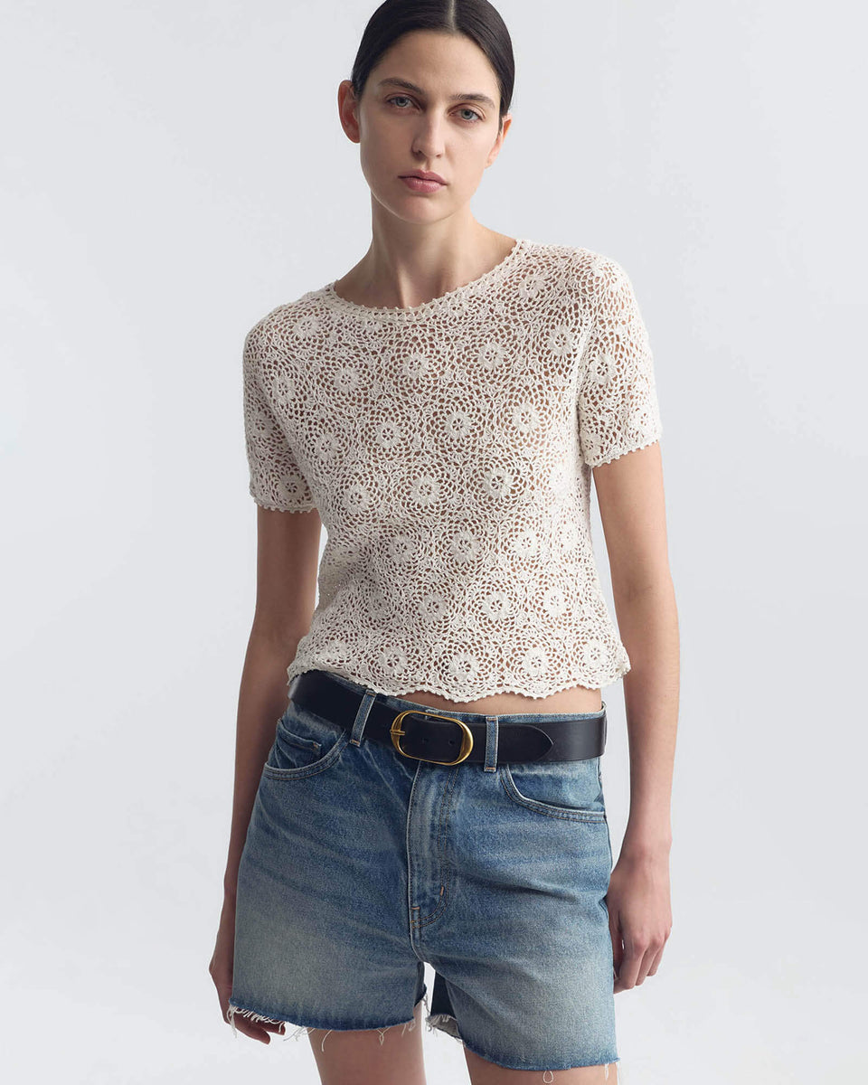 ELIONNE SWEATER IN IVORY