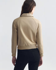 SAUL BOMBER IN BEIGE