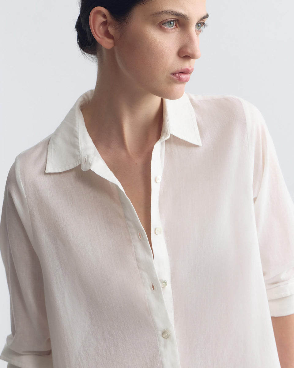 MINA DRESS IN IVORY