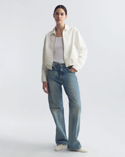 NAJAC DENIM JACKET IN CREAM