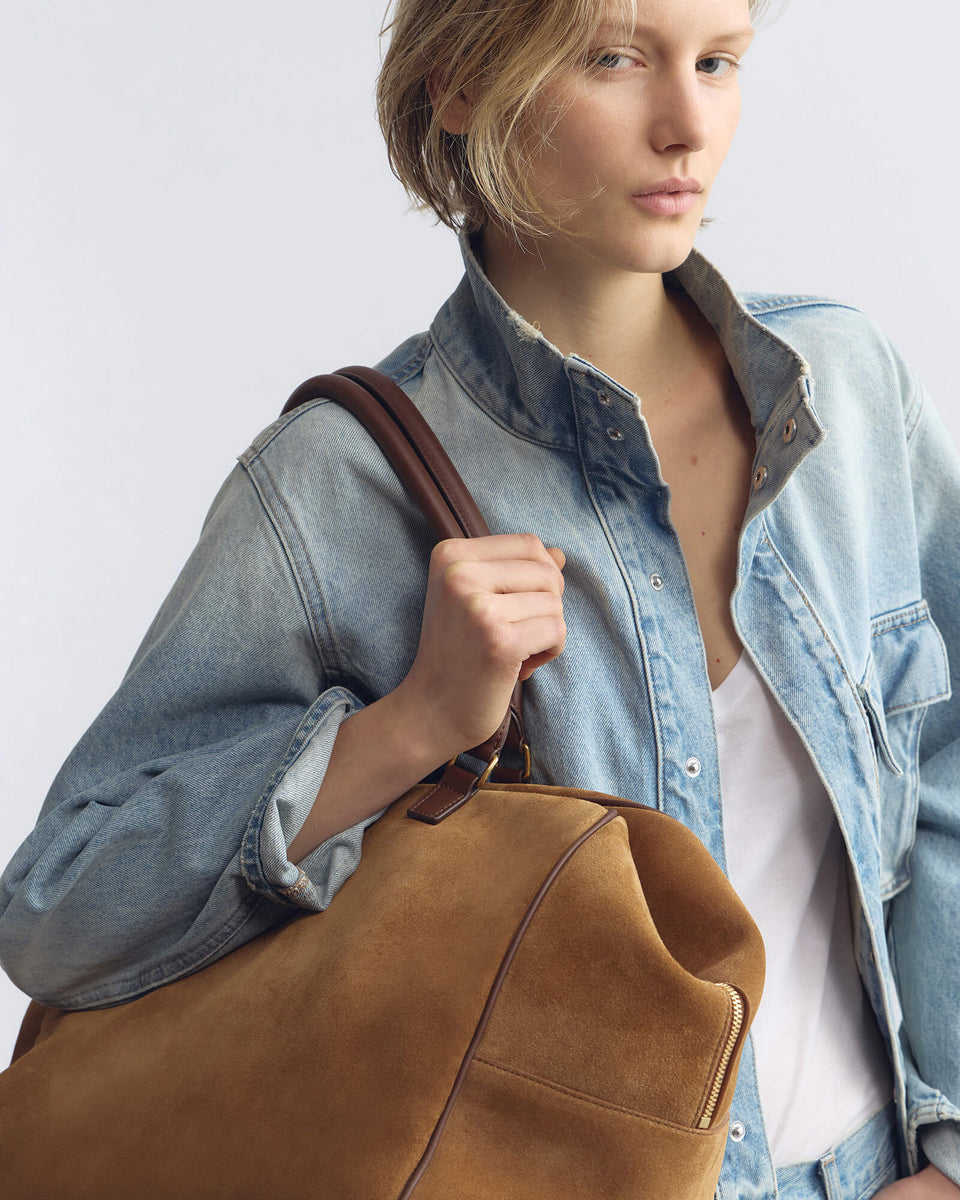 VOYAGER BAG IN TAWNY
