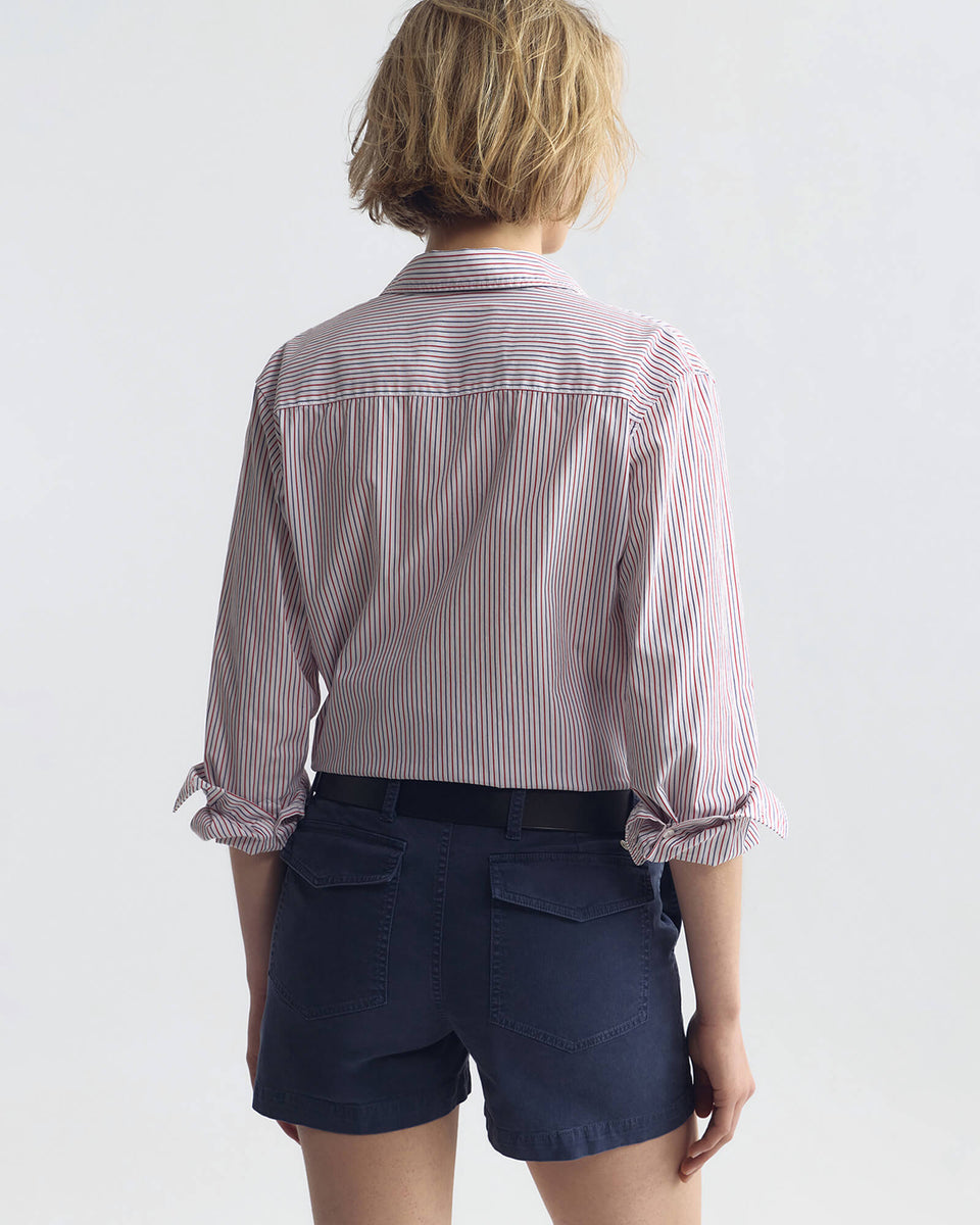 UTILITY SHORT IN VINTAGE WASHED - ADMIRAL BLUE