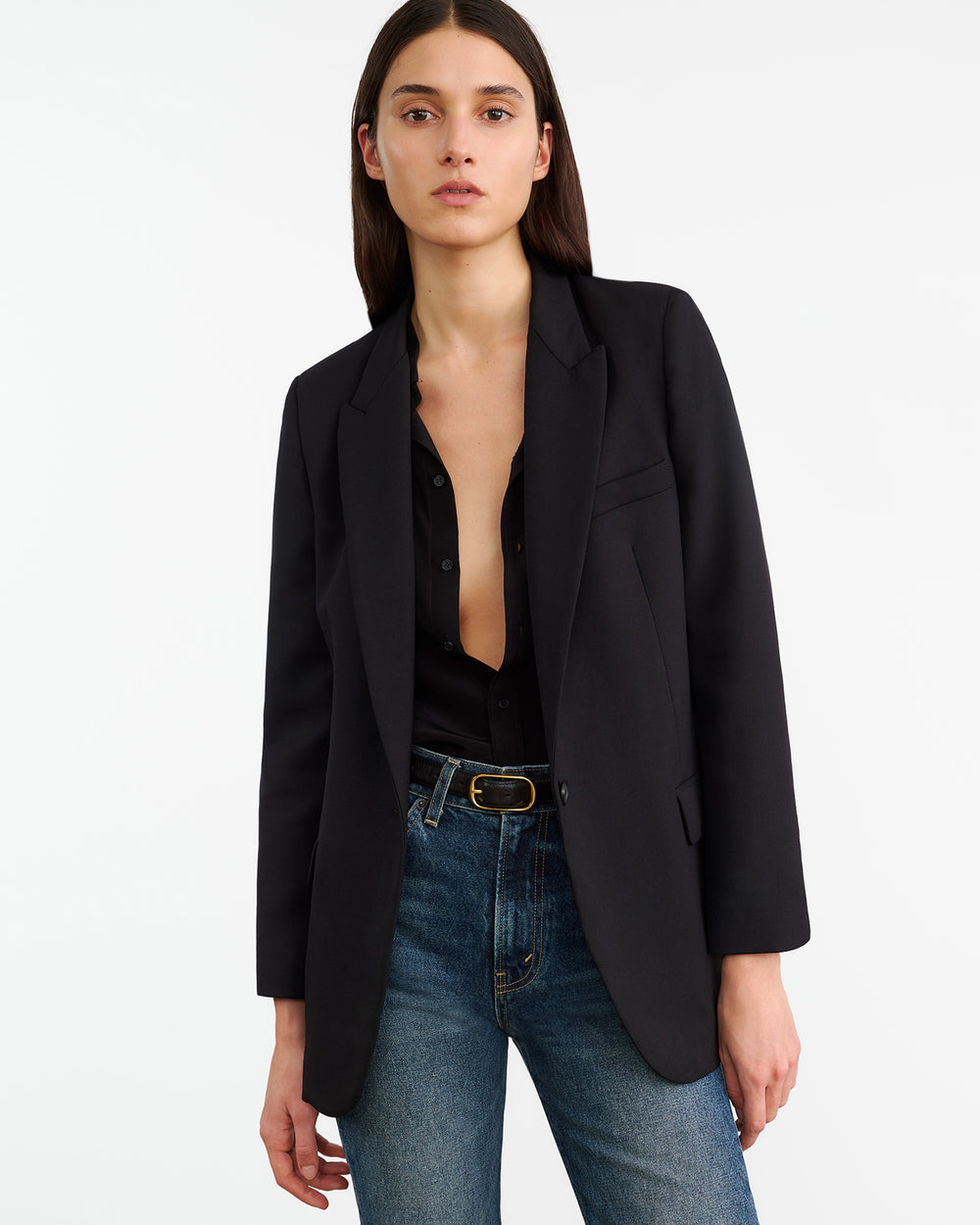 DIANE BLAZER IN BLACK