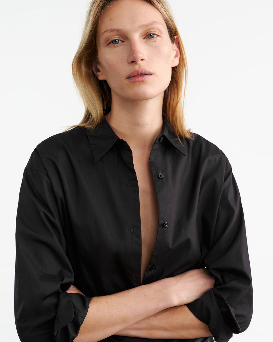 YORKE SHIRT IN BLACK