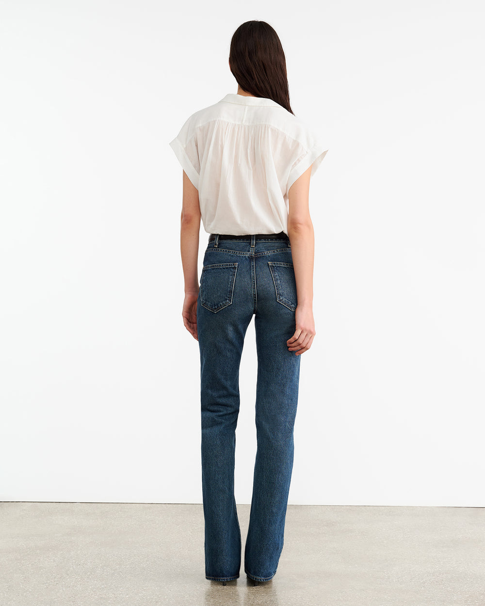 NORMANDY BLOUSE IN IVORY