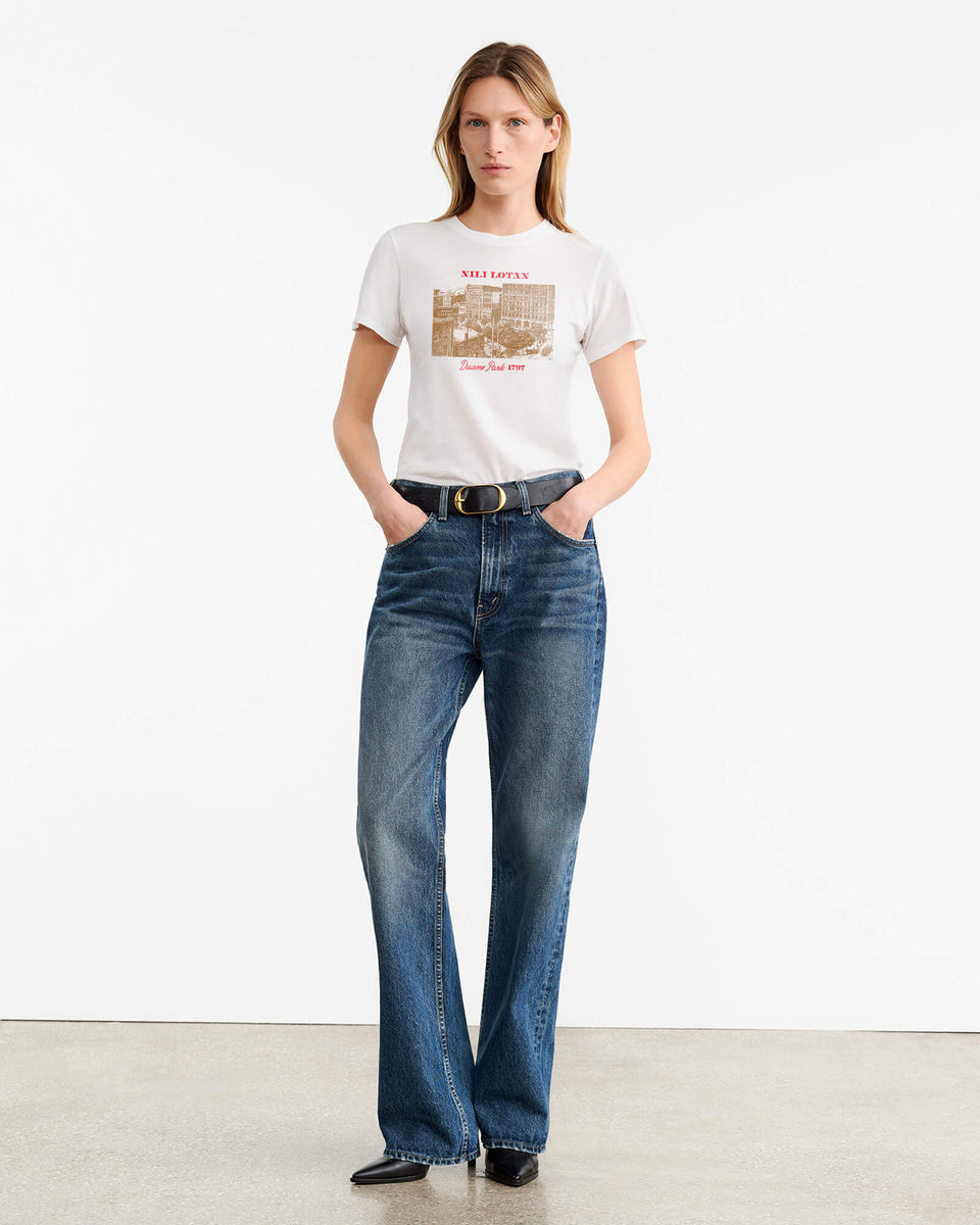 DUANE PARK TEE IN WHITE