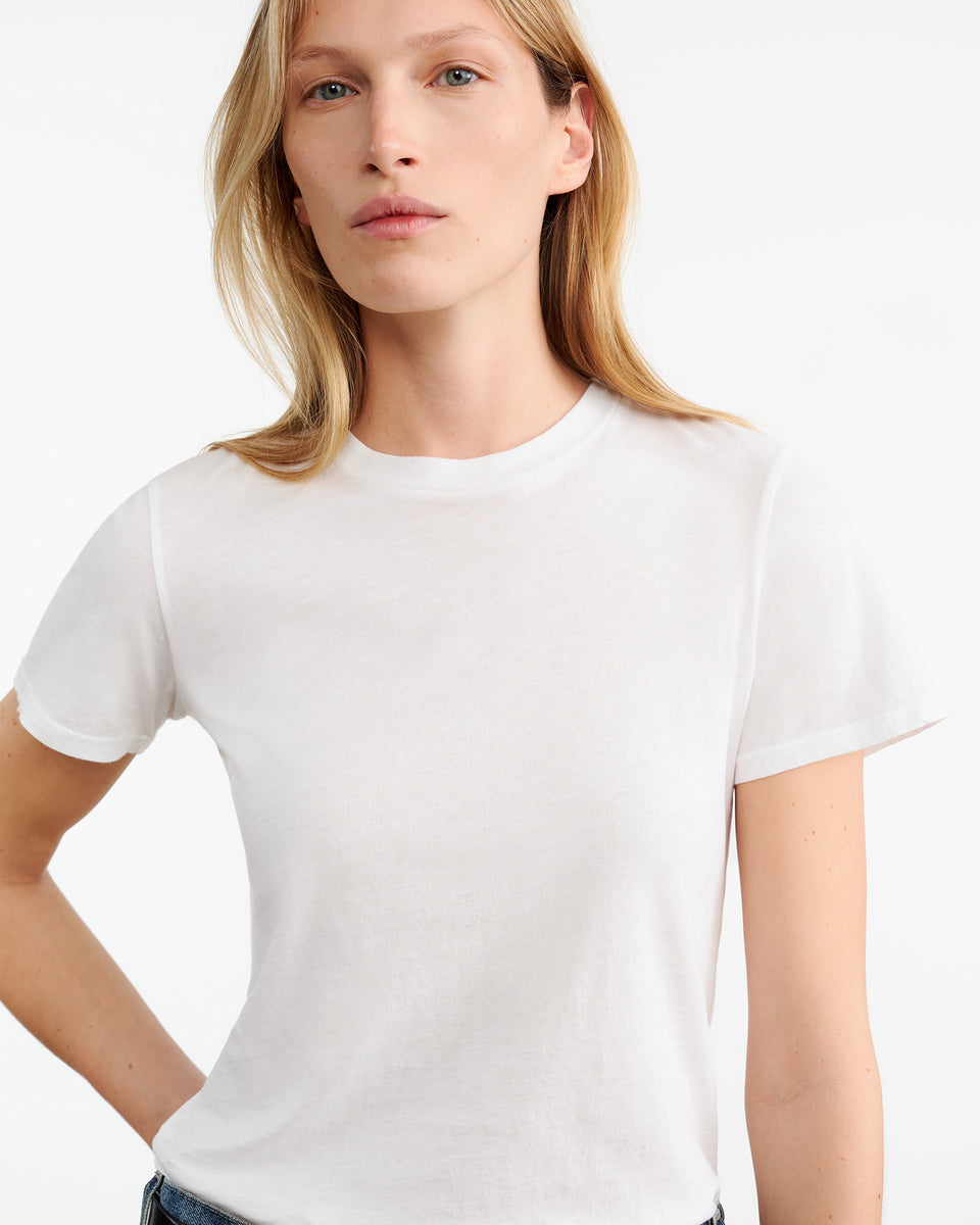 MARIELA TEE IN WHITE