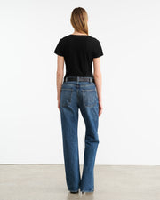 CAROL TEE IN JET BLACK