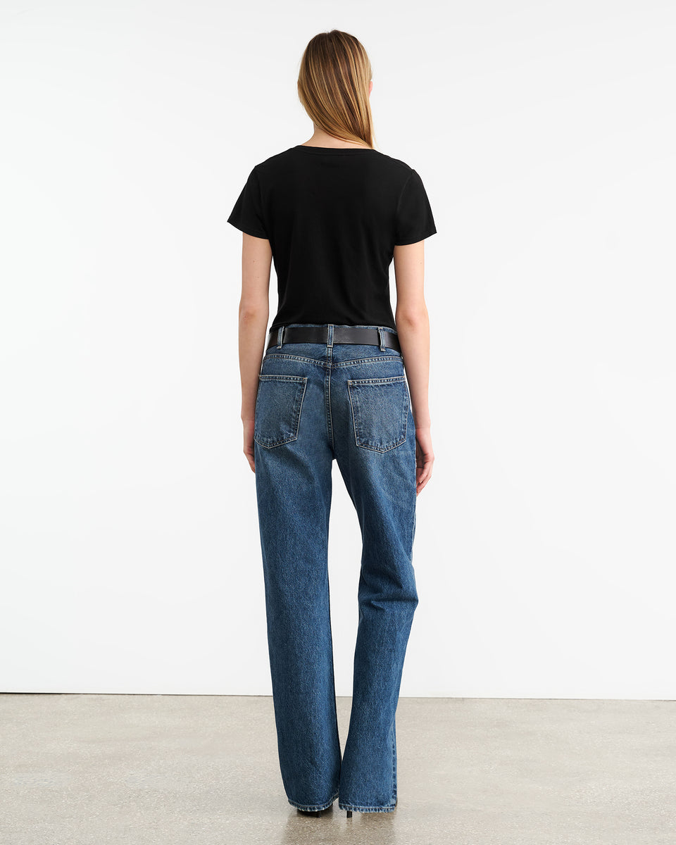 CAROL TEE IN JET BLACK