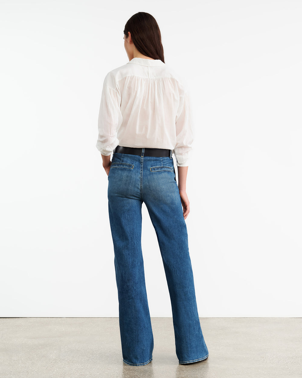 MILES BLOUSE IN IVORY