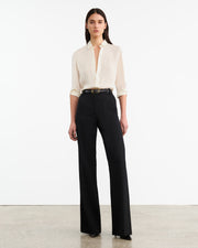 GAIA SILK SHIRT IN IVORY