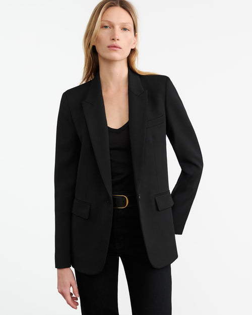 ADELE BLAZER IN BLACK