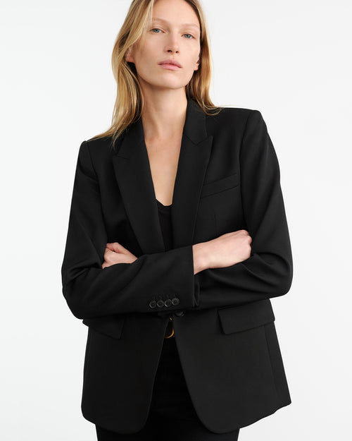 ADELE BLAZER IN BLACK