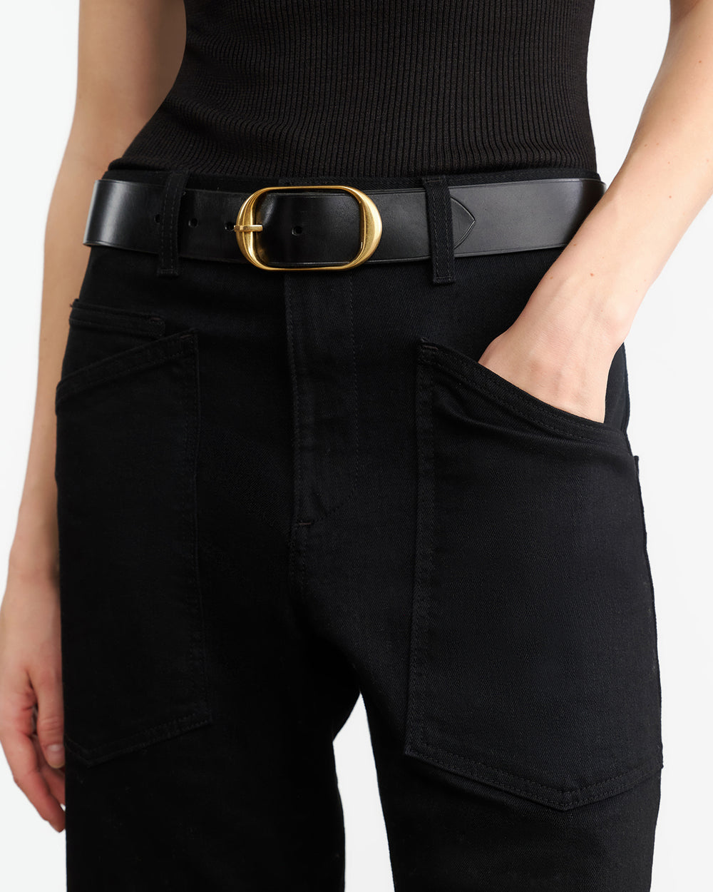 SHON JEAN IN BLACK