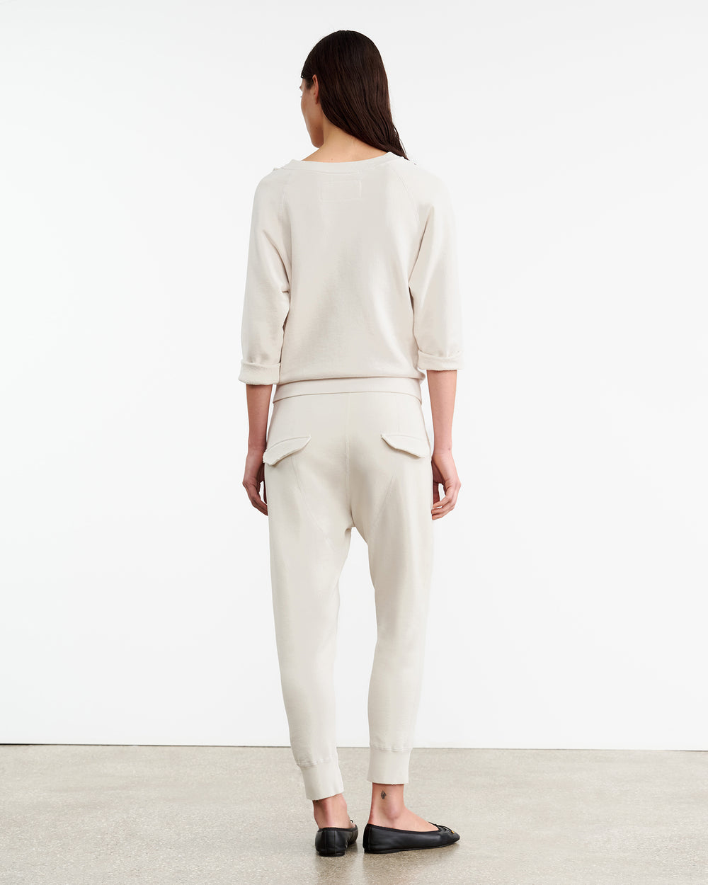 NOLAN PANT IN CHALK