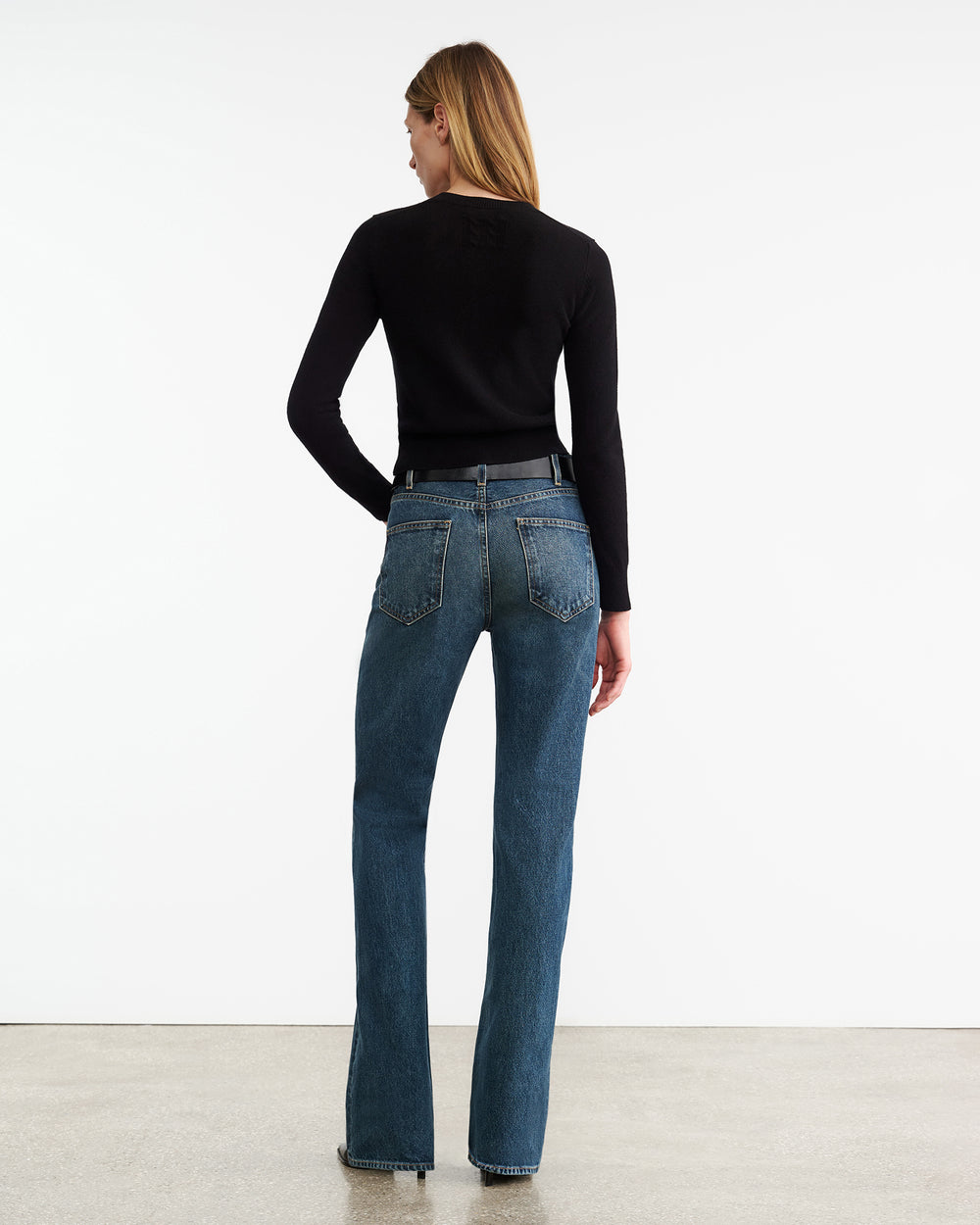 MARCH CASHMERE CARDIGAN IN BLACK