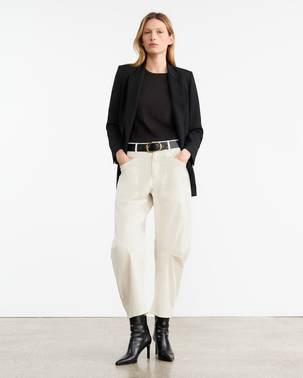 SHON PANT IN STONE
