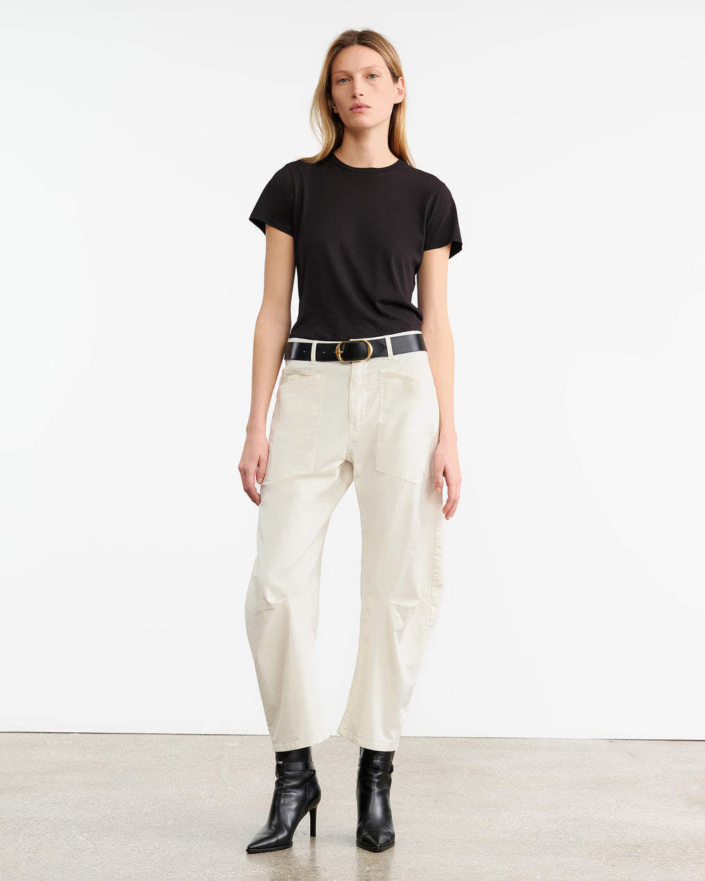 SHON PANT IN STONE