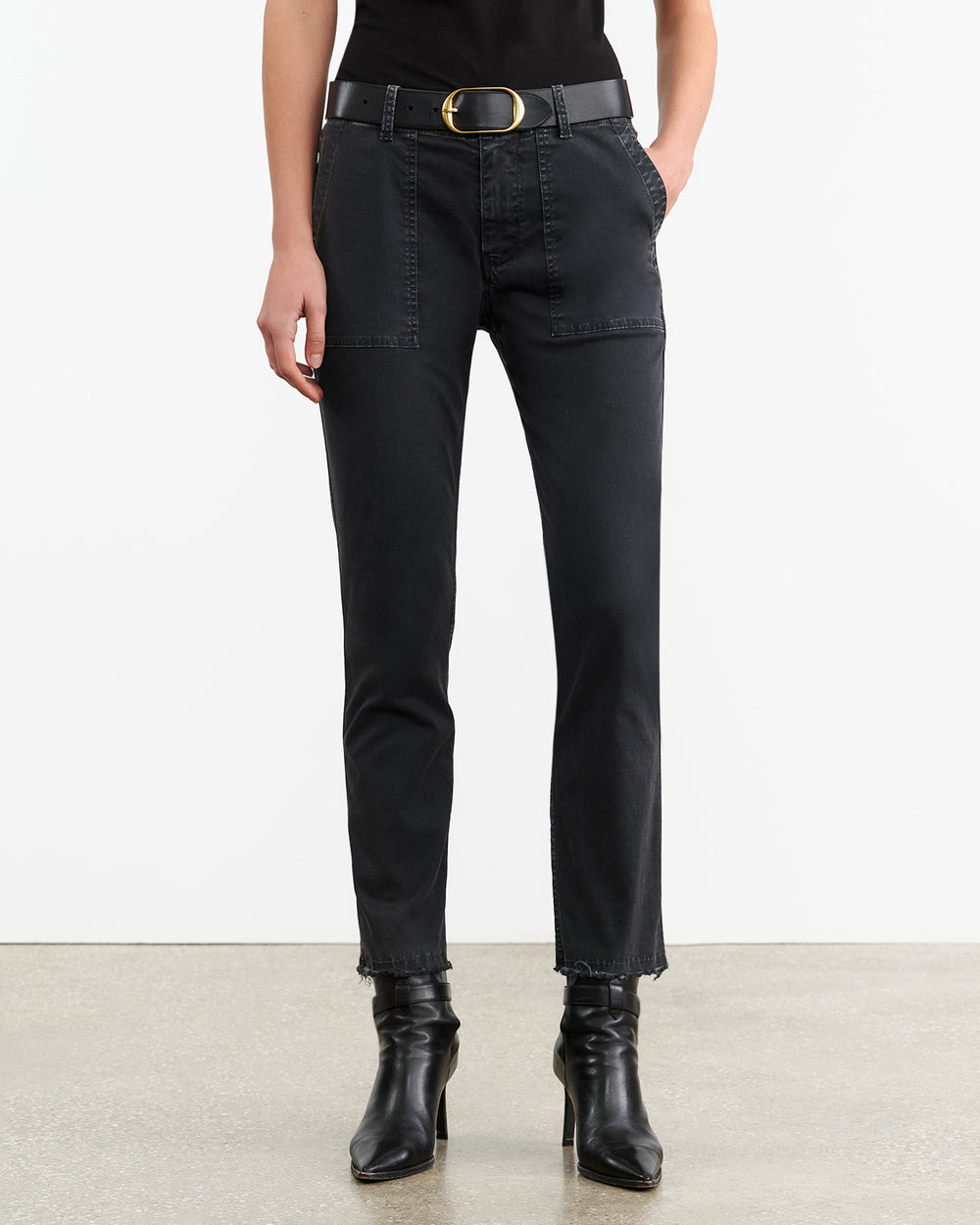 JENNA PANT IN CARBON