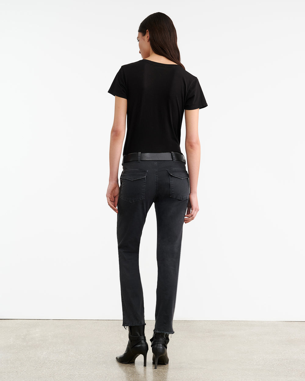 JENNA PANT IN CARBON