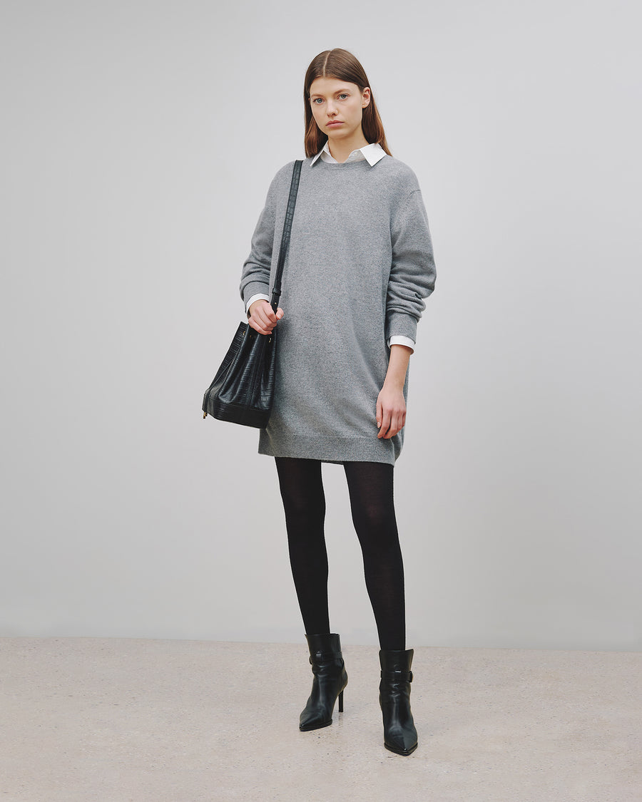 LIGHT GREY MELANGE