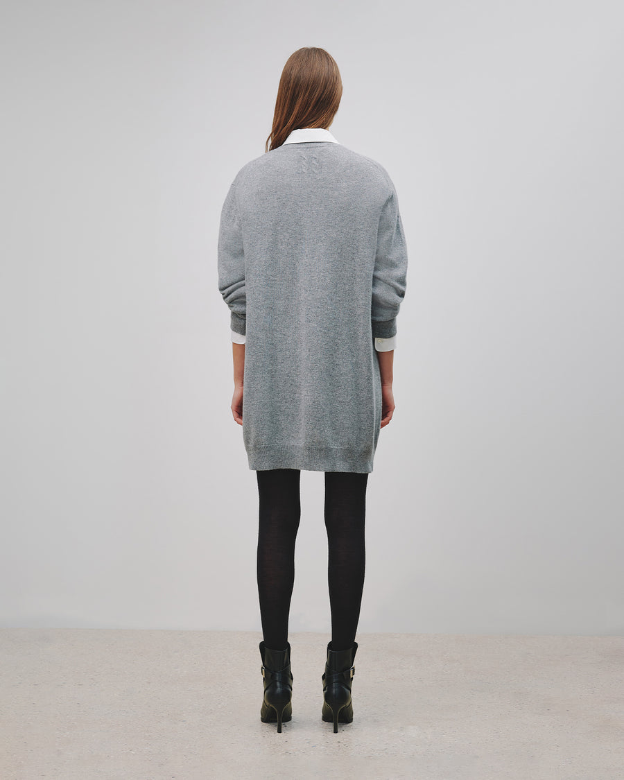 LIGHT GREY MELANGE