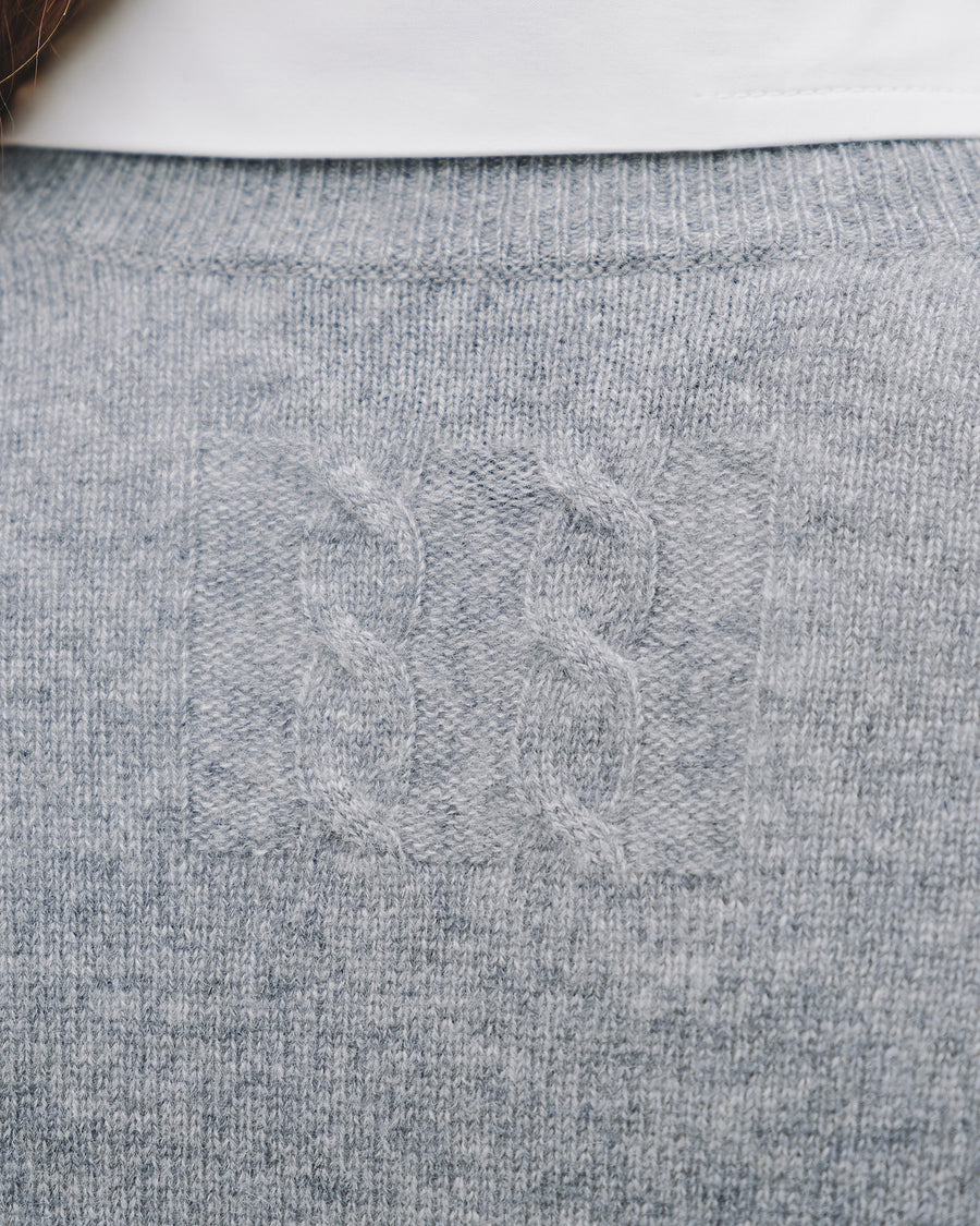 LIGHT GREY MELANGE