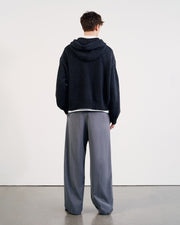 DAGEN HOODIE IN CHARCOAL