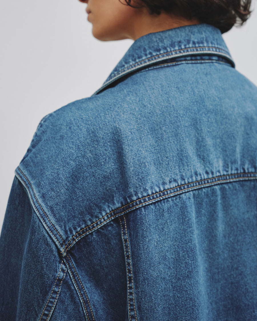 ADAM OVERSIZED DENIM JACKET