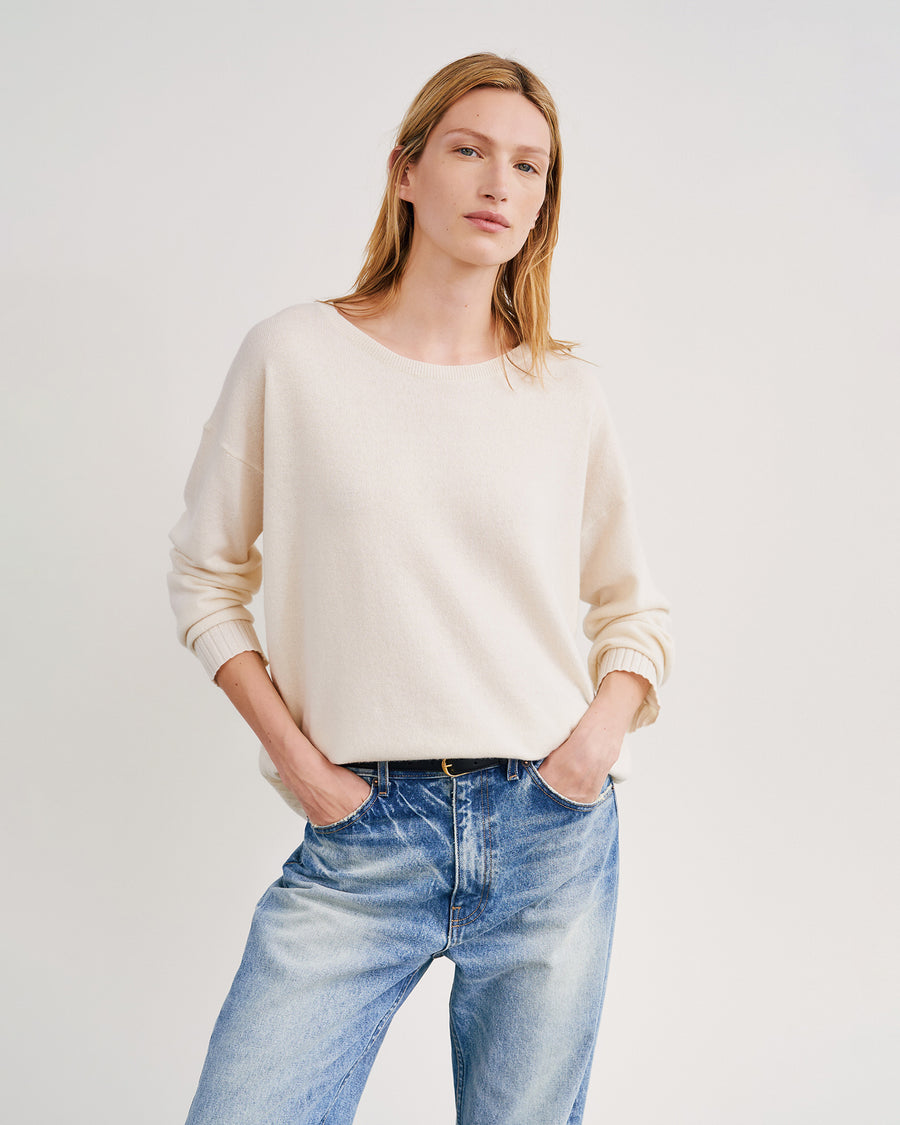 BOYFRIEND CASHMERE SWEATER