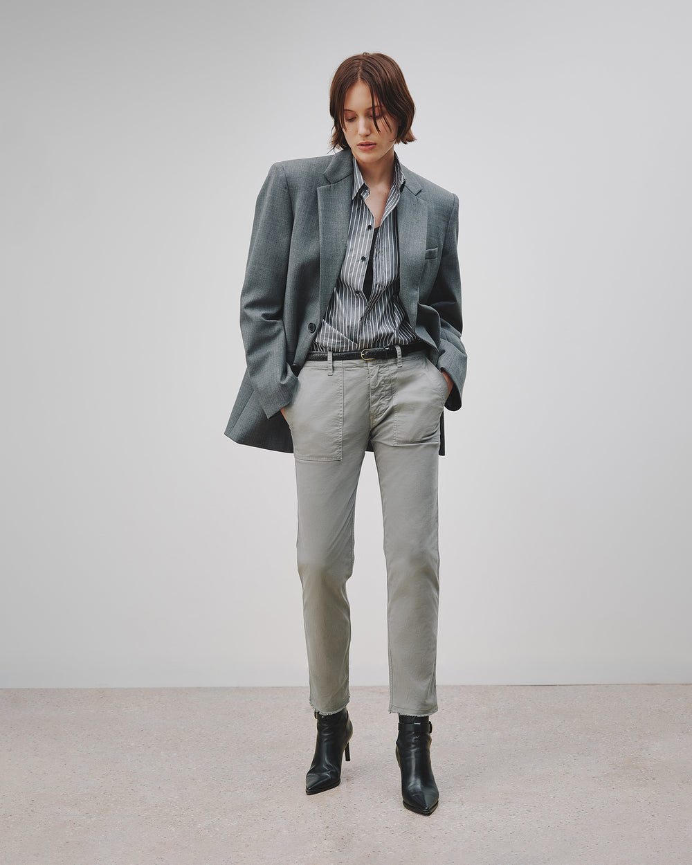 JENNA PANT IN GREY