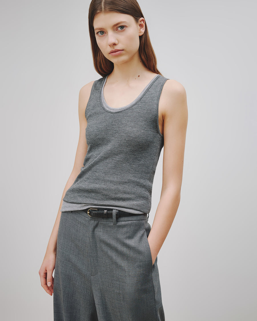 DARK GREY MELANGE