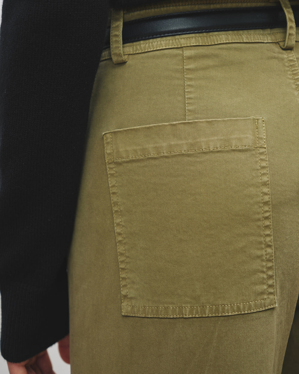 MEGAN PANT IN OLIVE GREEN