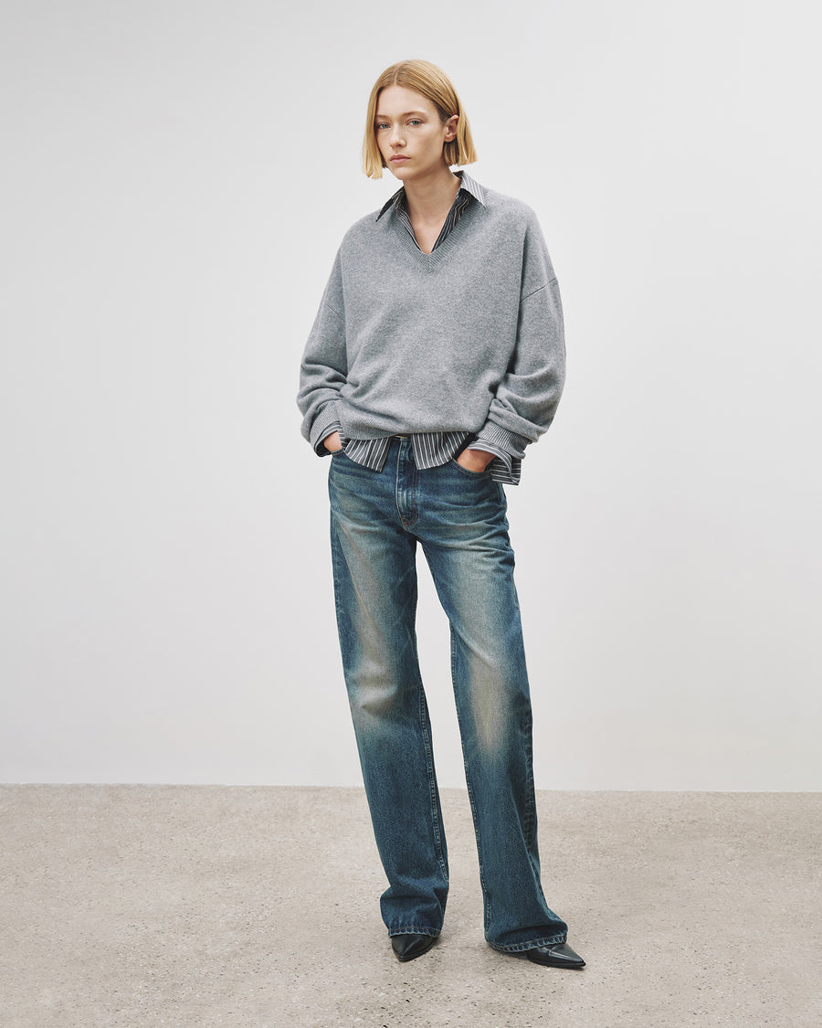 LIGHT GREY MELANGE