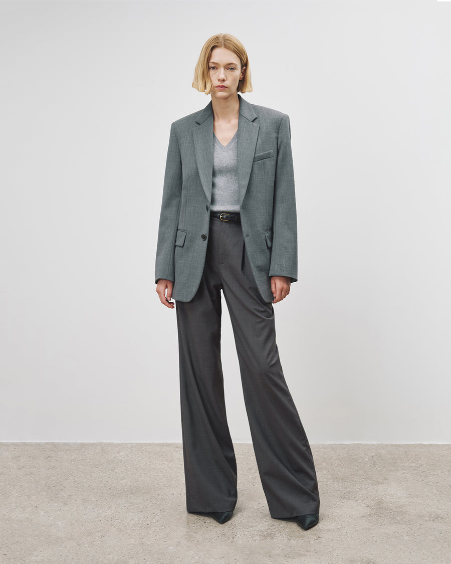 LIGHT GREY MELANGE