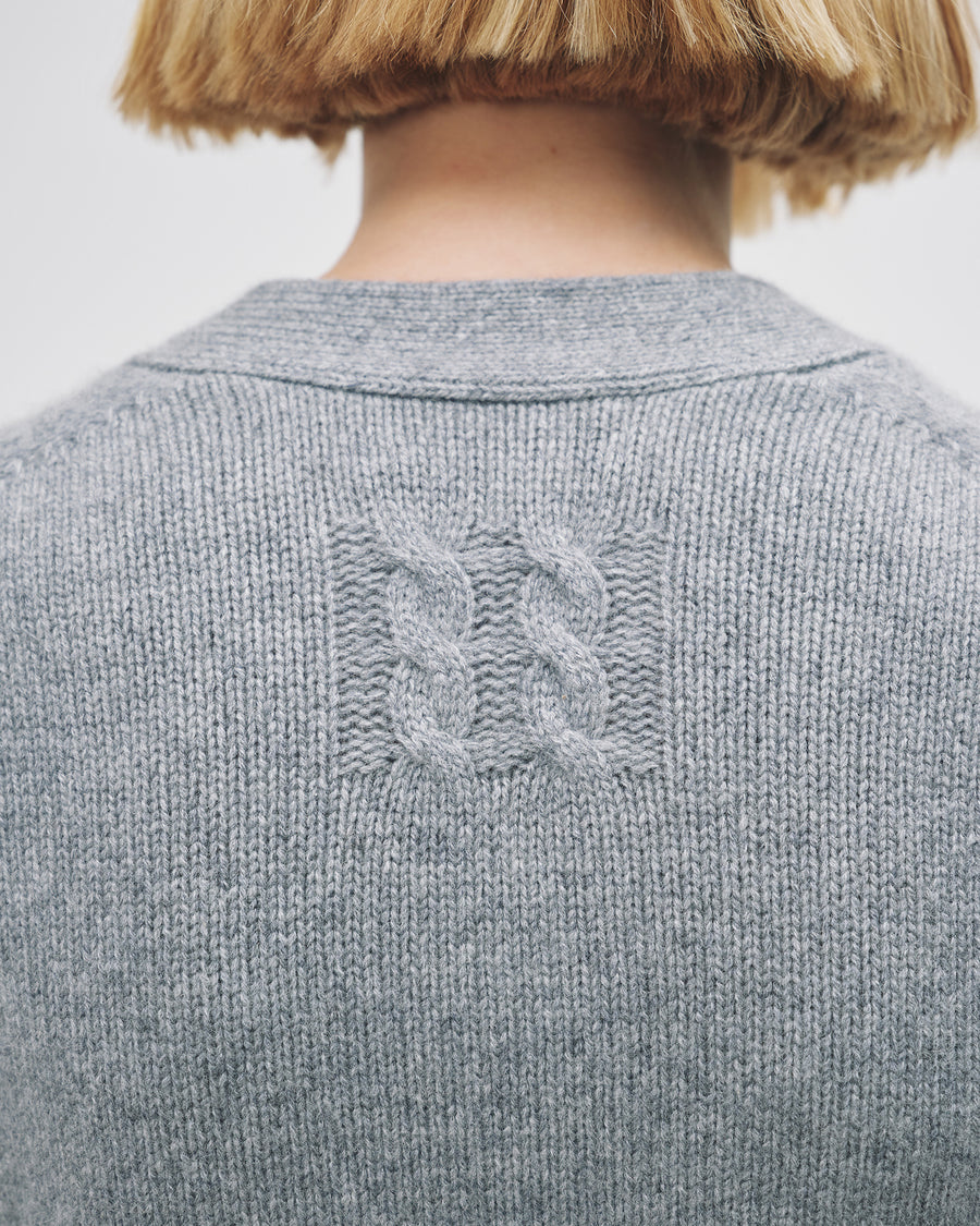 LIGHT GREY MELANGE