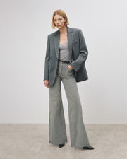 FLORENCE CORDUROY PANT IN GREY