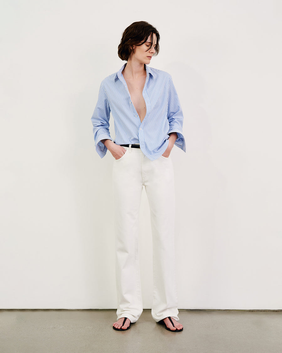 BLUE/WHITE STRIPE
